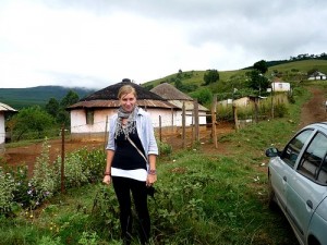 Ich im Township :)