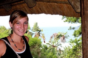 Hihi und ein wunderschöner Blick auf's Meer!