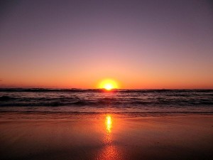 wunderschöne Sonnenaufgänge ...