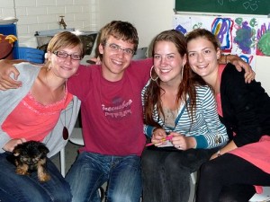 Ich, Niklas, Marleen und Elli